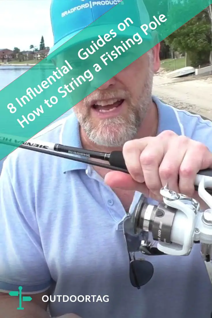 how to string a fishing pole