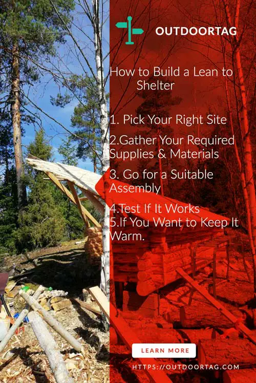 How to Build a Lean to Shelter