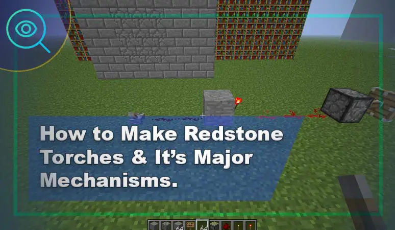 How to Make Redstone Torches