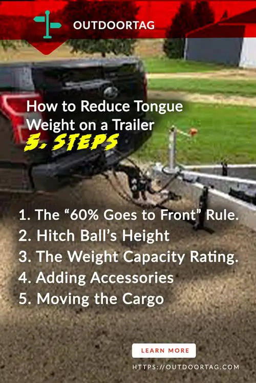 How to Reduce Tongue Weight on a Trailer 5. Steps