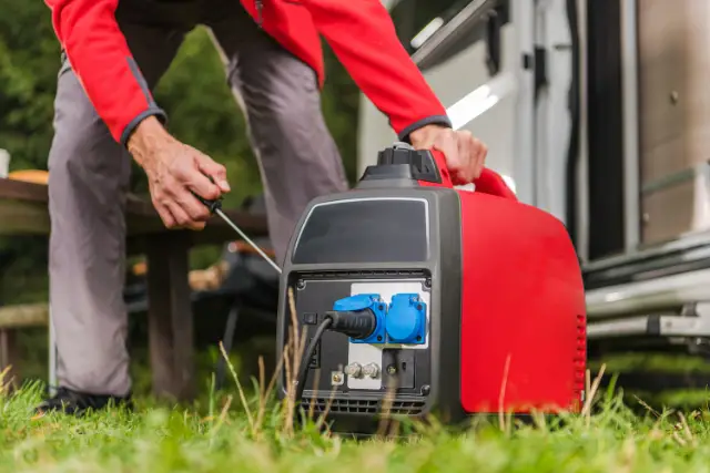 powering a generator