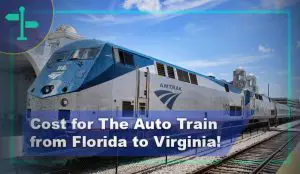 Cost for The Auto Train from Florida to Virginia?