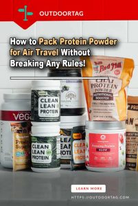 How to Pack Protein Powder for Air Travel Without Breaking Any Rules