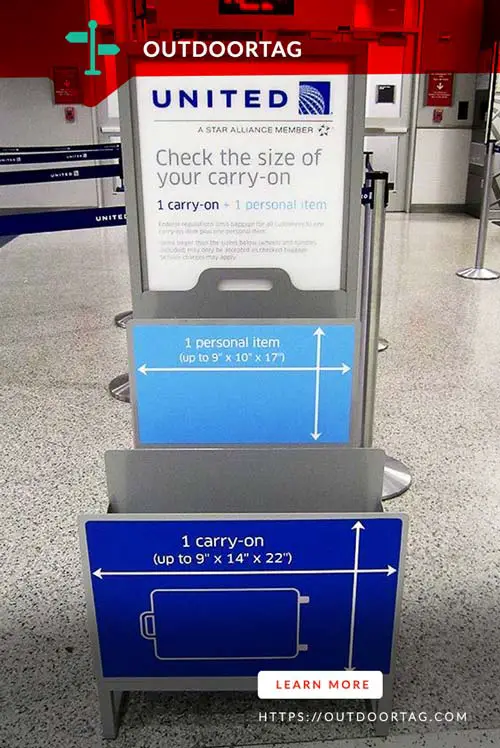 united carry on size basic economy