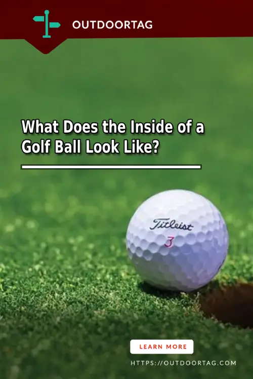 what does it look like inside of a golf ball