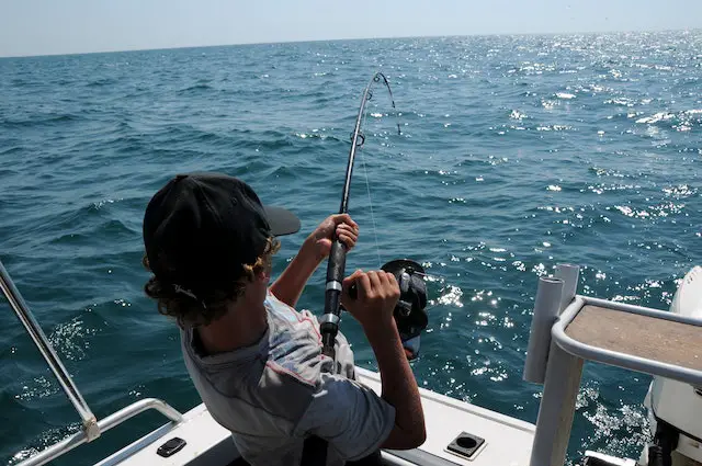 a guy fishing in Florida waters