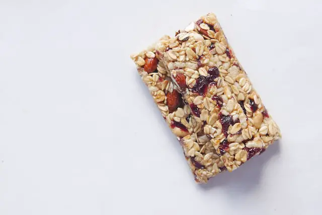 granola bar snack for travel