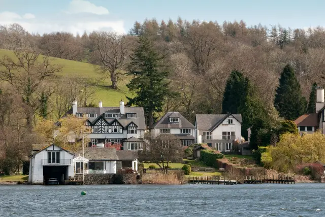 Victorian houses in Keswick, Cumbria