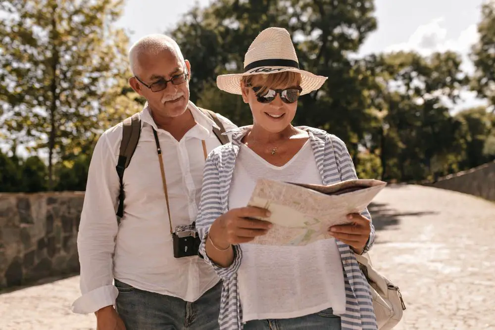 A senior couple travelling alone - featured image