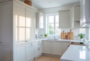 white-themed kitchen - featured image