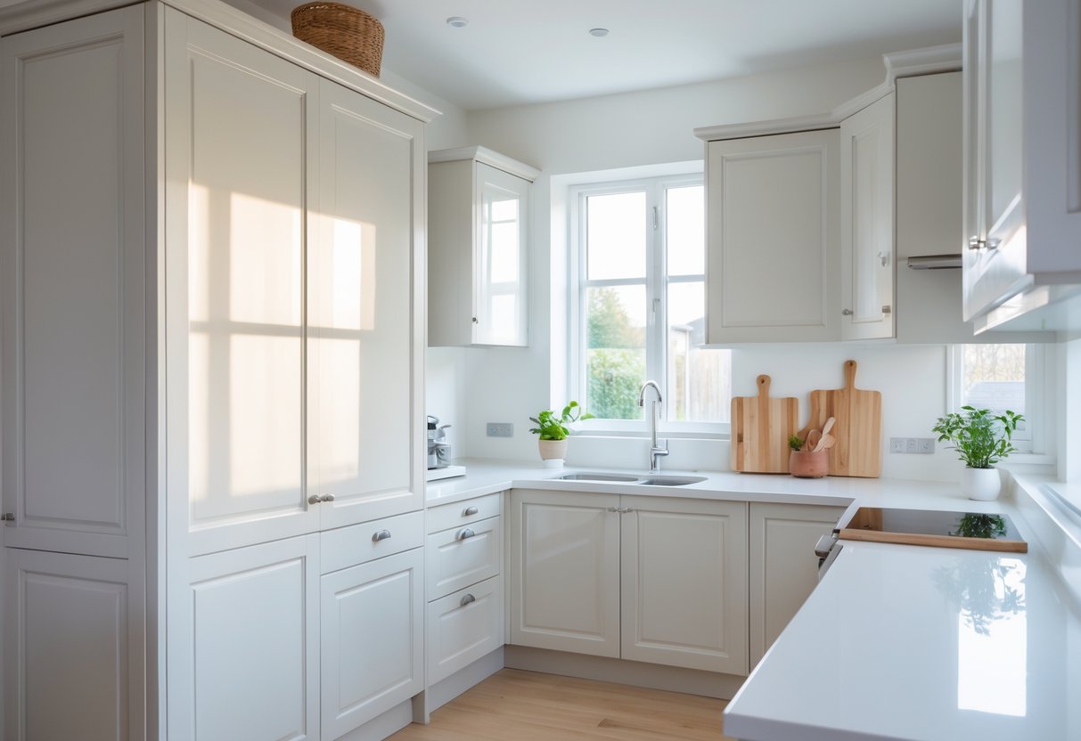 white-themed kitchen - featured image